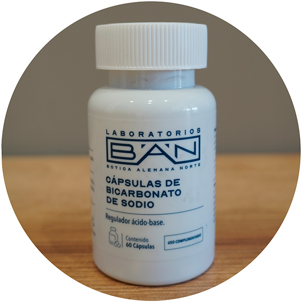 Cápsulas de Bicarbonato de Sodio